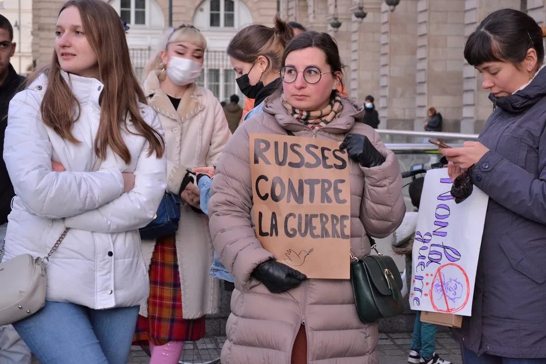 Manifestation à Rennes